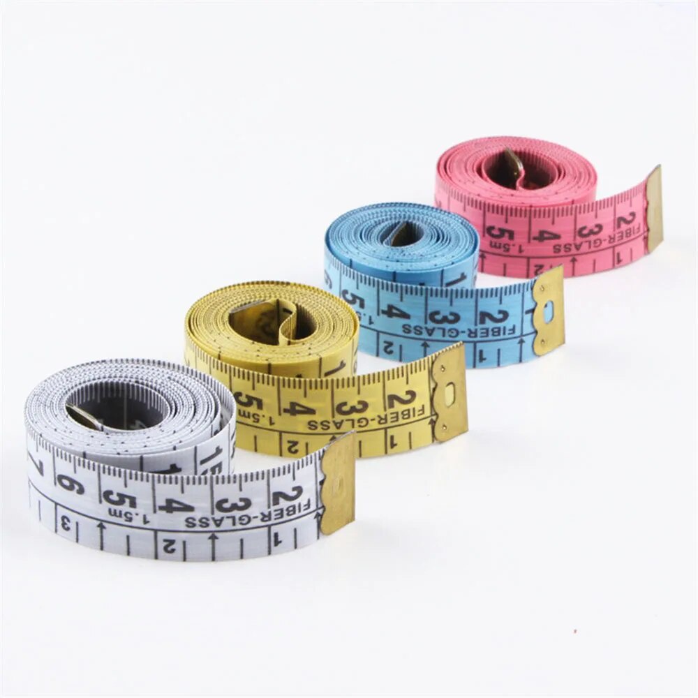04p 2pcs Measure Tapes Cute Body Measuring Belt Children Height Ruler