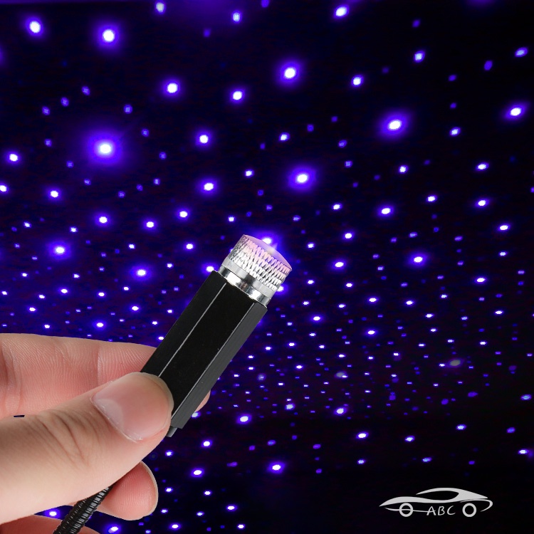 รถ-usb-บรรยากาศ-light-starry-sky-light-ภายใน-starry-sky-light-หลังคารถเหมาะสำหรับชาร์จโทรศัพท์มือถือ-power-bank