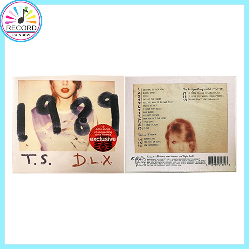 Taylor Swift Midnights 1989 Lover Evermore Fealess Folklore Red Reputation Speak Now Music Cd