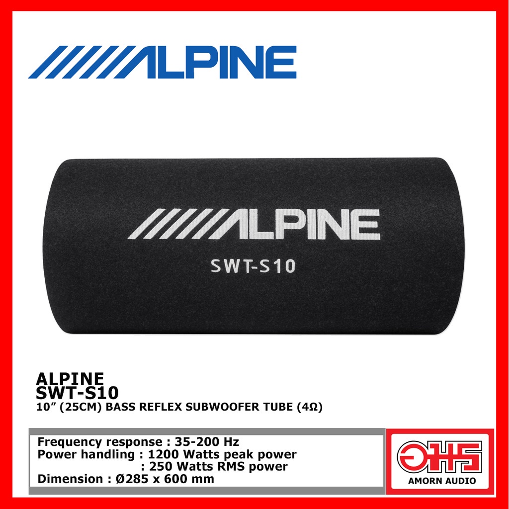 alpine-swt-s10-10-25cm-bass-reflex-subwoofer-tube-4-ทีมีกำลัง-1200-watts