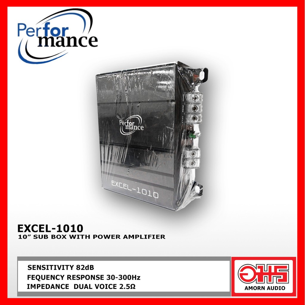 performance-excel-1010-sub-box-ซับบ็อกขนาด-10-นิ้ว-amornaudio-อมรออดิโอ