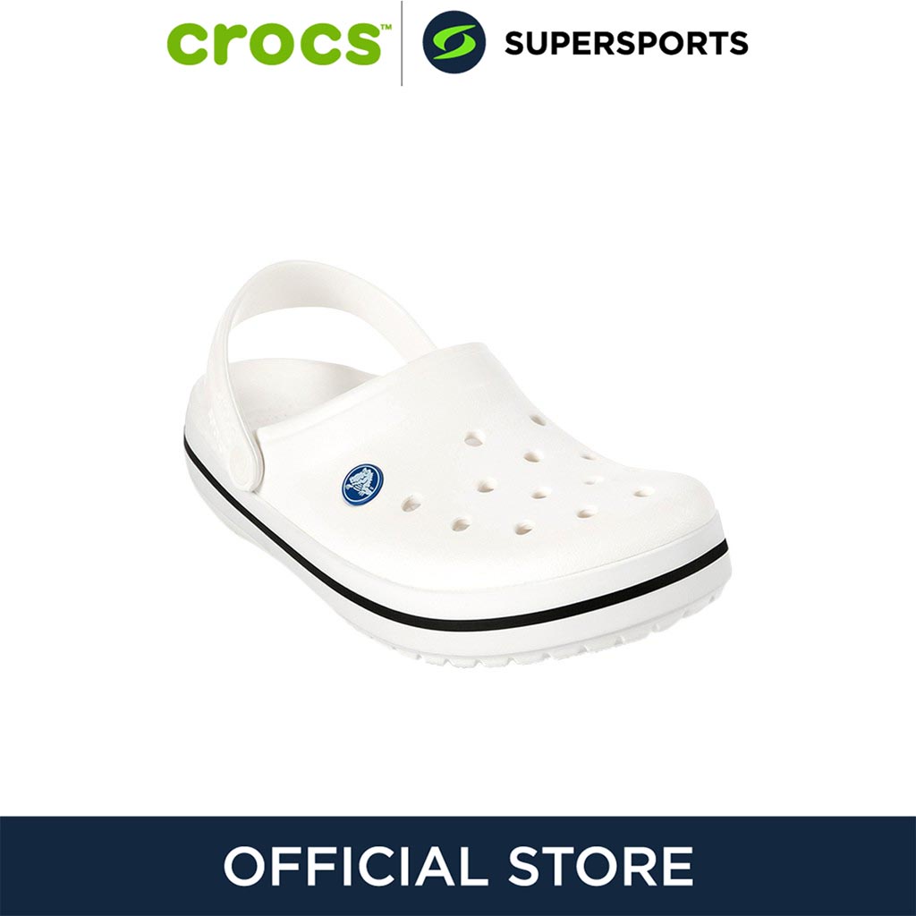 CROCS Crocband รองเท้าลำลองผู้ใหญ่ สีขาว | Shopee Thailand