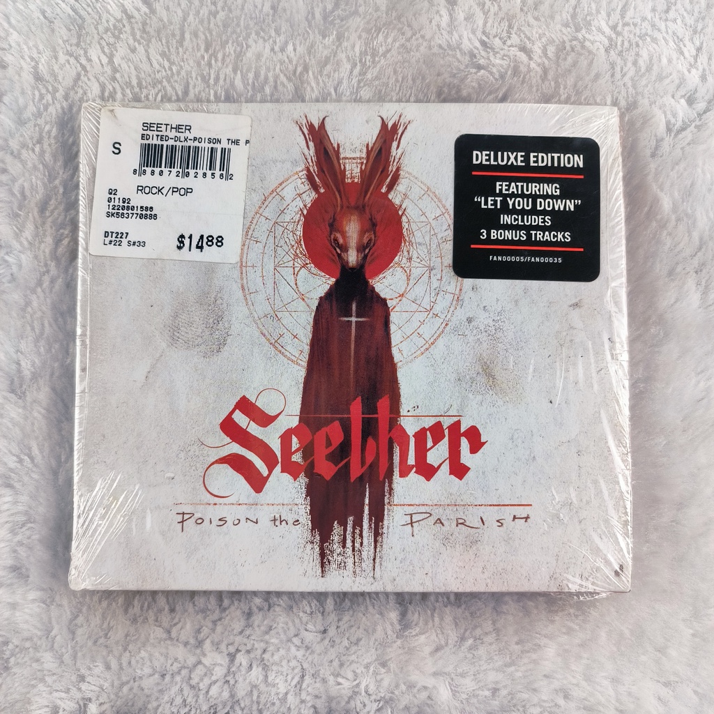 แผ่น CD อัลบั้มดีลักซ์ Z562 Seether Poison The Parish Digipak T1220 ...