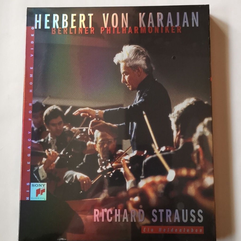 แผ่นบลูเรย์ Richard Strauss Symphony Poems The Life of Heroes Karajan ...