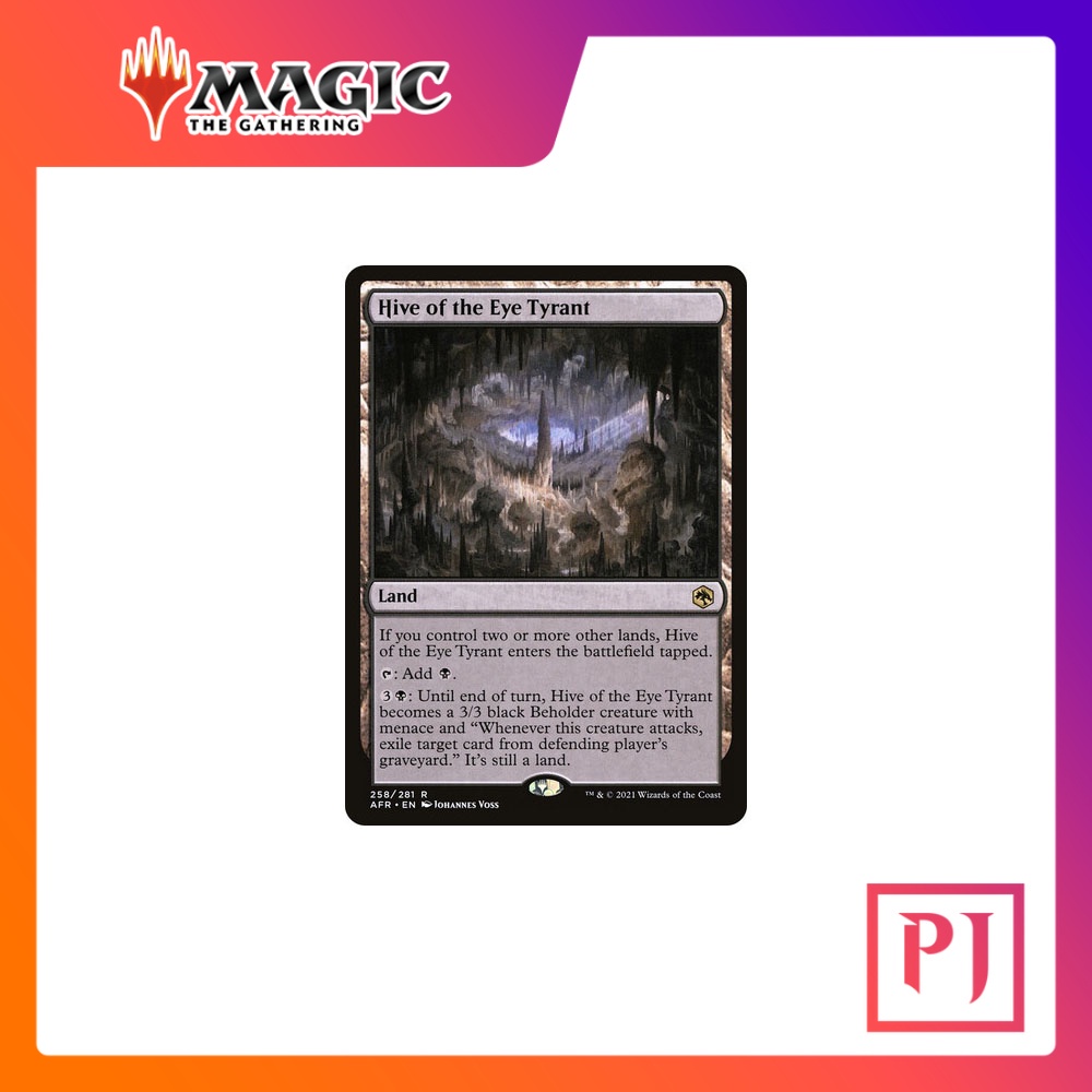 [MTG] Hive of the Eye Tyrant [AFR] [LAND] [RARE] [NORMAL] [ENG] (การ์ด ...