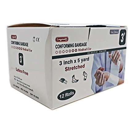 ผ้า CONFORM 3 นิ้ว สีขาว บ.ลองเมด เพื่อนเภฯ ถูกชัวร์ แท้ 100% จำนวน 1 ...