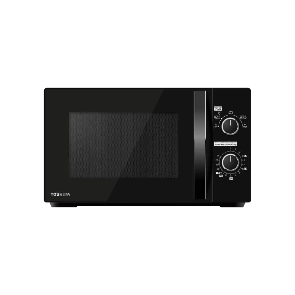 TOSHIBA เตาอบไมโครเวฟขนาด 20 ลิตร สีดำ รุ่น MWP-MM20P(BK)