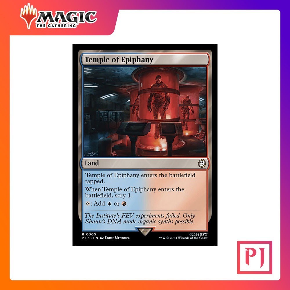Magic: The Gathering – Temple Of Epiphany (Tempio Della Rivelazione) – Singola Carta Rara Del Set Journey Into Nyx