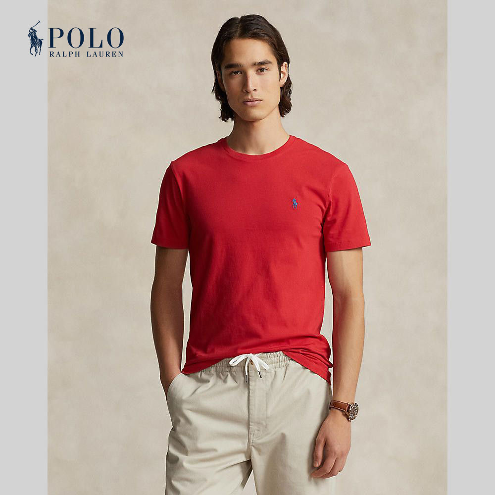 Polo slim fit crew neck outlet