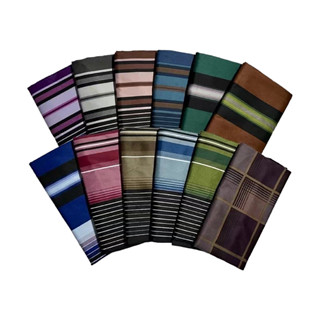[ซื้อครบ 30.- ลดค่าส่ง 80.-] ผ้าถุงผู้ชาย ผ้าถุงคุณภาพดี เนื้อผ้าดี ไม่ลื่นกว้าง ไม่บาง เย็บแล้ว