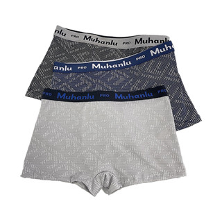 [ซื้อครบ 30.- ลดค่าส่ง 80.-] กางเกงในชายสไตล์เกาหลี ใส่สบาย ผ้านิ่ม เนื้อผ้ายืดยุ่นได้ดี ฟรีไซส์ เอว 28-44 นิ้ว
