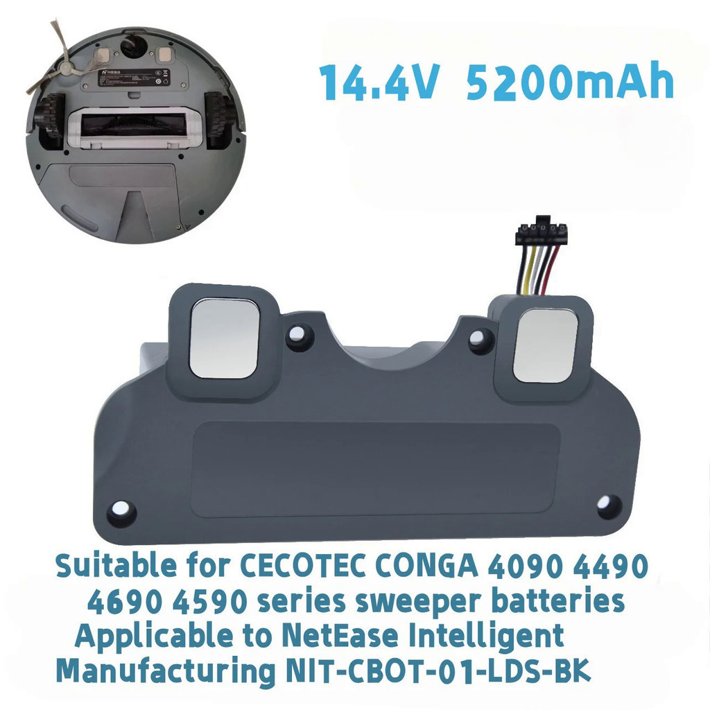 Vervangende accessoirefilter voor Cecotec Conga 7090 IA 6090 Ultra 5090 5490 Robot, 6 filterverpakkingen