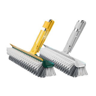 [ซื้อครบ 30.- ลดค่าส่ง 80.-] 4in1 แปรงขัดพื้น แปรงถูพื้น แปรงขัดร่องยาแนว ขนแหลม ด้ามยาว ขัดห้องน้ำ เข้าได้ทุกซอก ทุกมุม