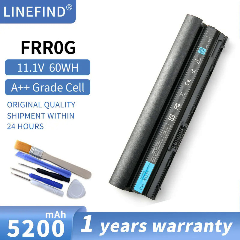 Green Cell Batteria Per Dell Latitude E6220 E6230 E6320 E6330 – 4400mAh 49Wh, 6 Celle, 11.1V, Sostituzione FRR0G/FRROG/RFJMW