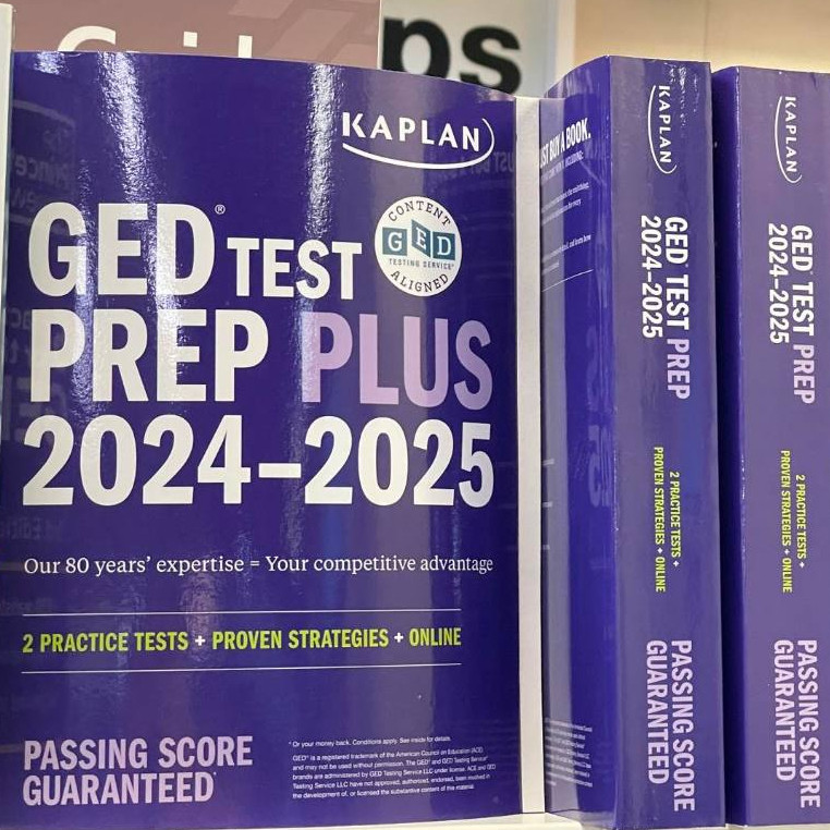 GED Test Prep Plus 2024-2025: Includes 2 Full Length Practice Tests ...