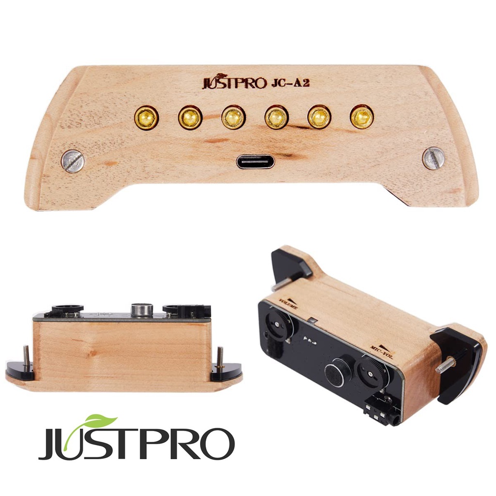 ปิ๊กอัพกีตาร์โปร่ง-คอนแท็คกีตาร์-justpro-acoustic-pickup-jc-a2