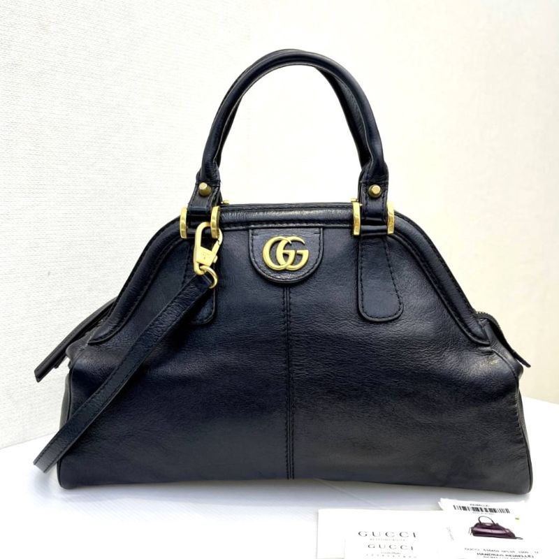 Gucci Rebelle medium tote bag สวย หรู คลาสสิค ไม่ต้องตะโกน Shopee