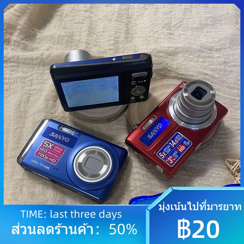 sanyo-sanyo-vpc-t1496-กล้องดิจิตอลความละเอียดสูง-ccd-ย้อนยุคแบบพกพา