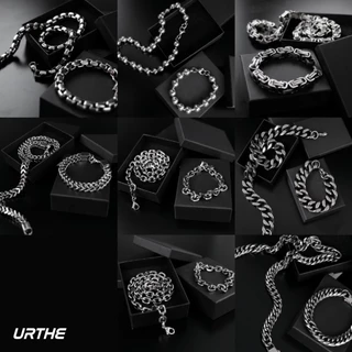 URTHE - สร้อยคอแฟชั่น รุ่น CHAIN NECKLACE