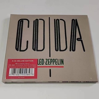 【CD】 Led Zeppelin coda อัลบั้ม 3CD แบรนด์ใหม่ยังไม่ได้รื้อ