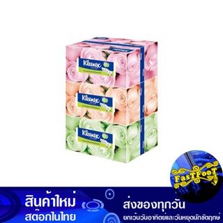 กระดาษเช็ดหน้า 140 แผ่น (แพ็ค6กล่อง) คลีเน็กซ์ ฟลอรัล Kleenex Floral Facial Tissue