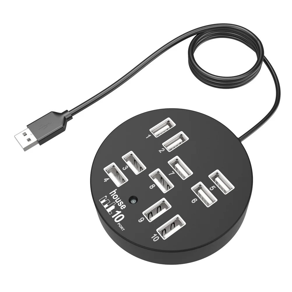 93u USB Hubs Extra Ports Laptops Multiple Wire Splitter Extension ...