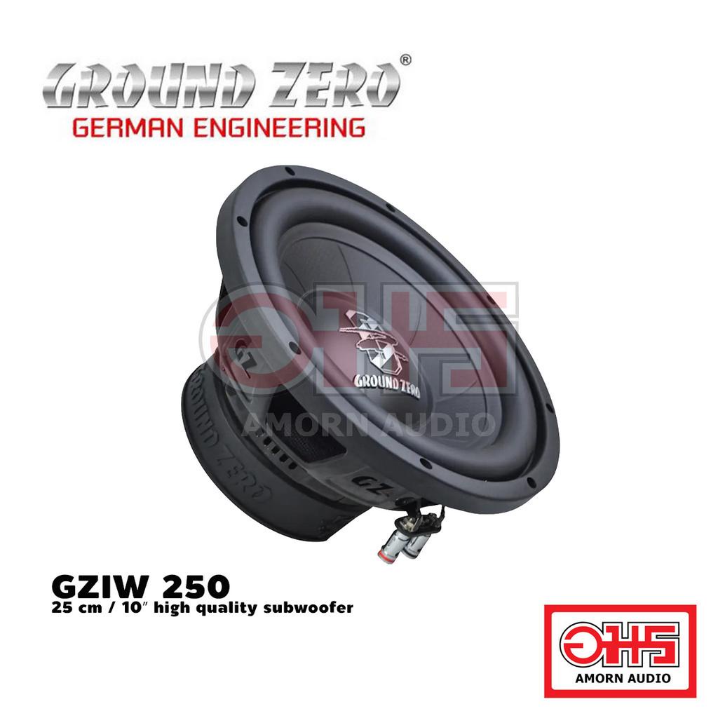 ground-zero-gziw-250-ซับวูฟเฟอร์-25-cm-10-นิ้ว-high-quality-subwoofer