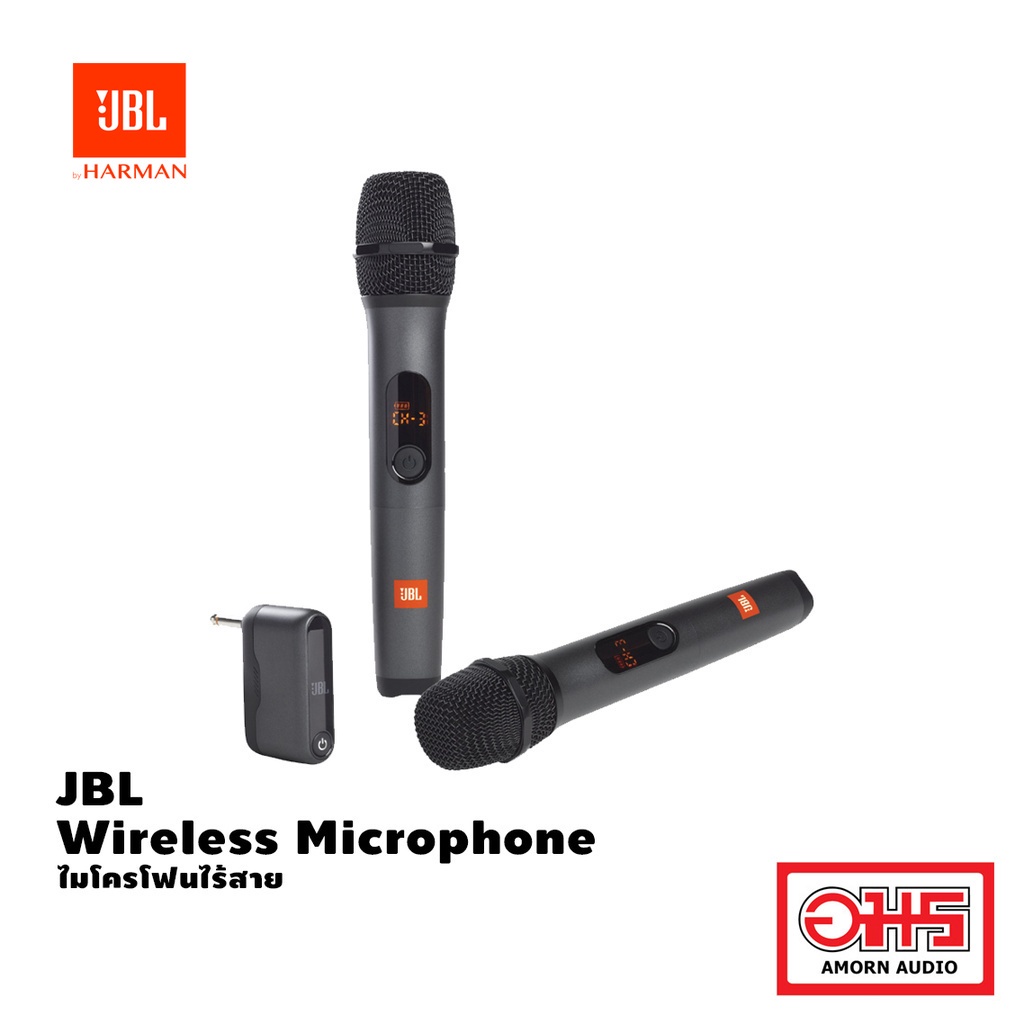 jbl-wireless-microphone-ไมโครโฟนไร้สาย-รับสัญญาณได้ไกลถึง-10-เมตร-amornaudio