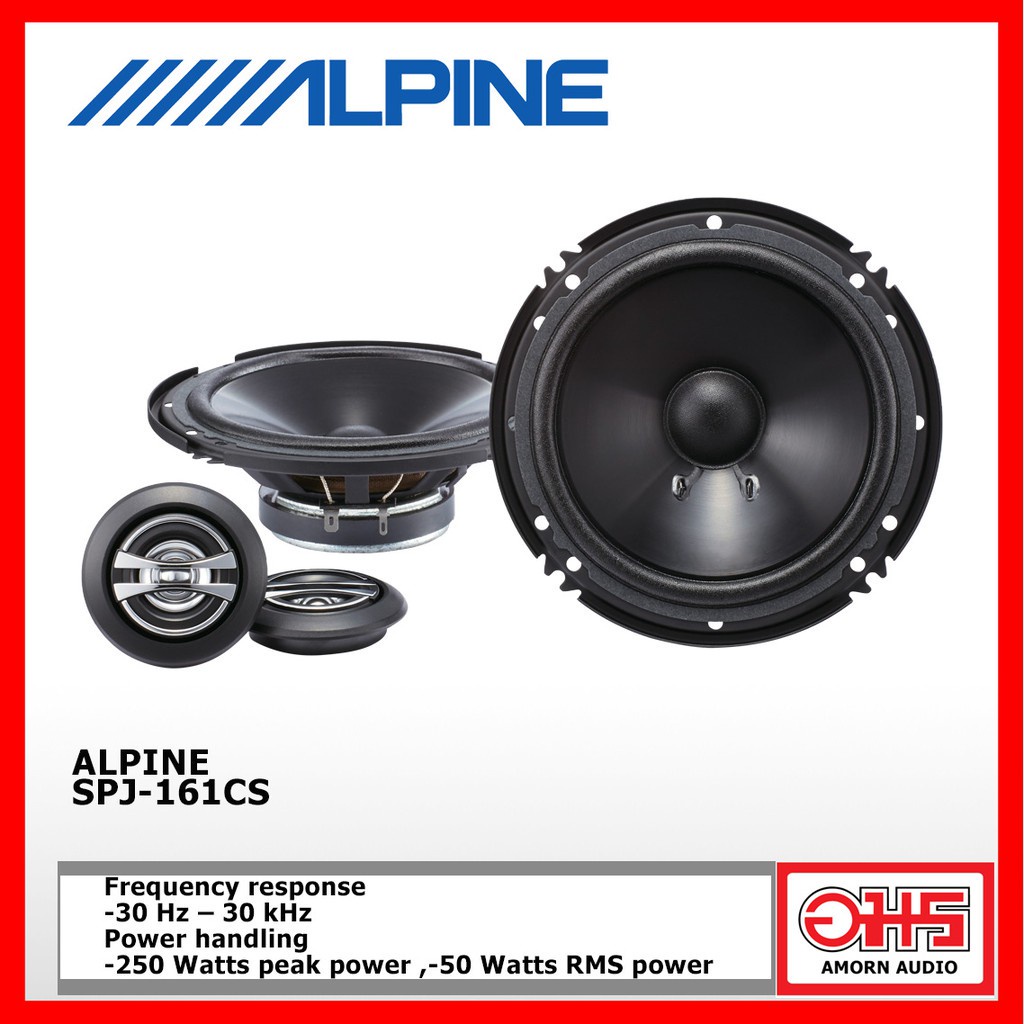 alpine-spj-161cs-6-component-2-way-speaker-amornaudio-อมรออดิโอ
