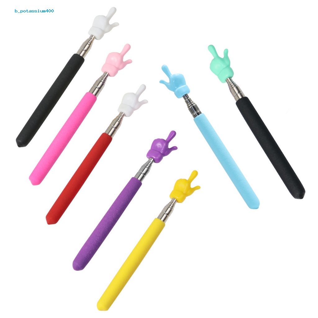 pota-multi-use-teaching-pointer-school-supplies-teacher-presenter-retractable-teaching-pointer-finger-design