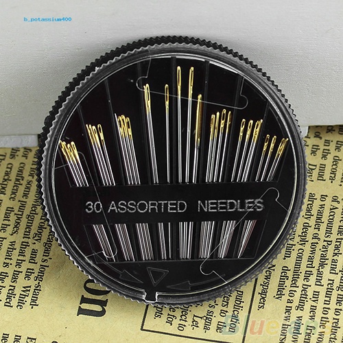 pota-30pcs-assorted-hand-sewing-needles-quilt-embroidery-mending-craft-sew-case