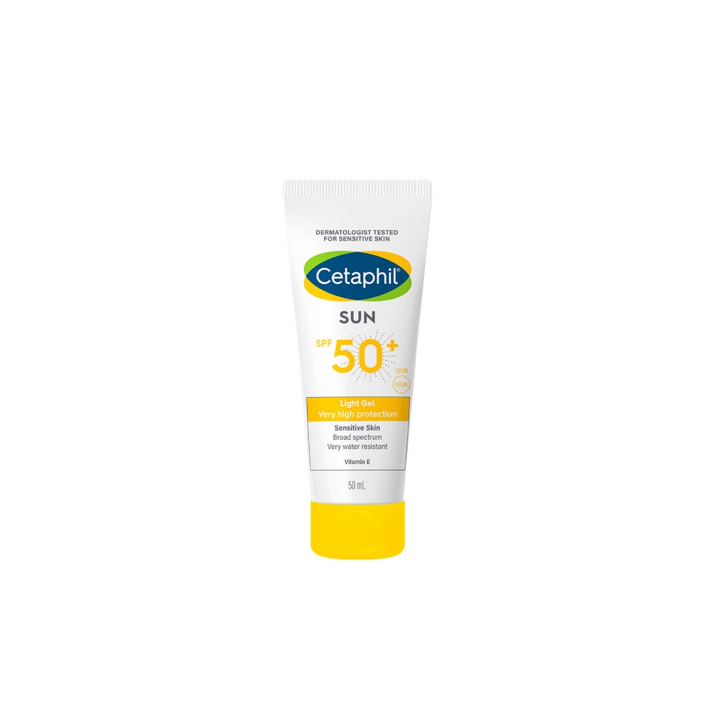 เซตาฟิล-cetaphil-sun-spf-50-light-gel-เจลกันแดด-สูตรอ่อนโยนสำหรับผิวแพ้ง่าย-50-ml