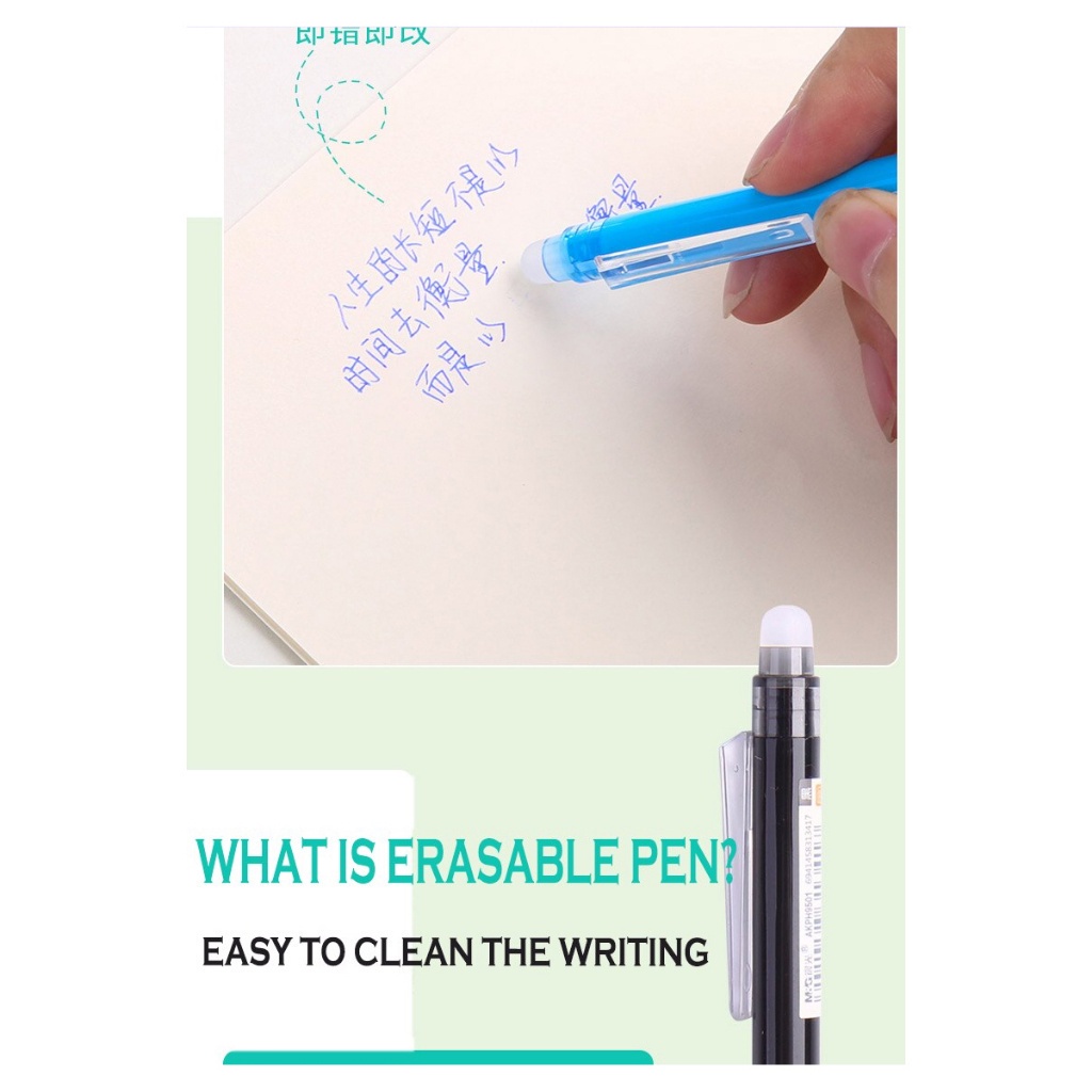 ปากกาลบได้-และไส้ปากกา-ตรา-m-amp-g-รุ่น-magic-color-ขนาดหัว-0-38-mm-เอ็มแอนด์จี