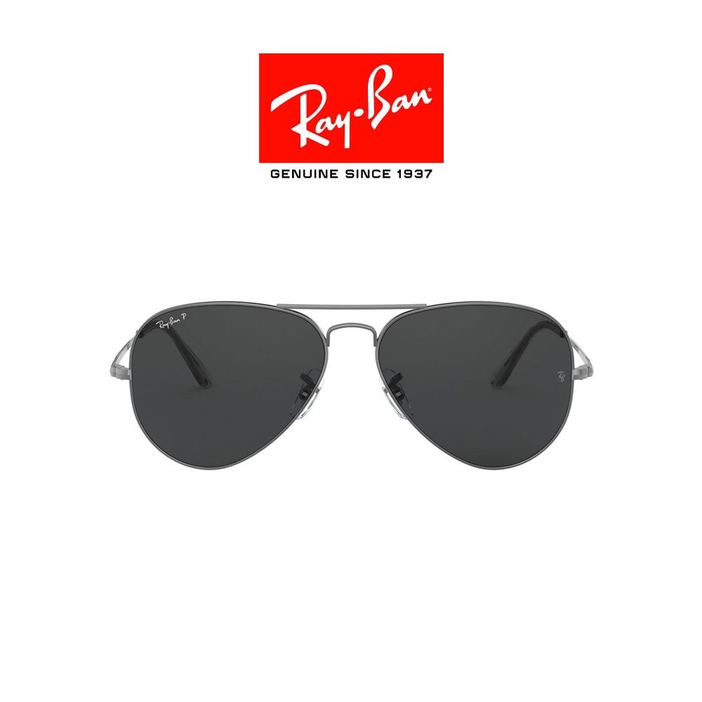 RAY-BAN AVIATOR METAL II - RB3689 004/48 -Sunglasses แว่นกันแดด ...