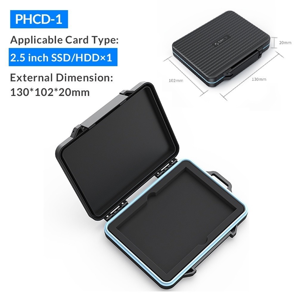 ORICO PHCD Memory Card Waterproof Tough Case for SD microSD TF CF กล่อง