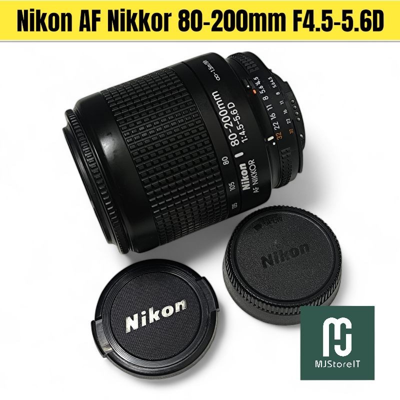 Objectif Nikon AF Nikkor 80-200 Mm F/4.5-5.6 D (à Réparer), Fabriqué Au Japon