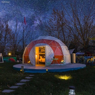 ♧™เต้นท์แคมป์ปิ้ง  Jinglufa Outdoor Net Red Camp ประกอบโรงแรมท่องเที่ยวบ้านโปร่งใสทรงกลมขนาดใหญ่