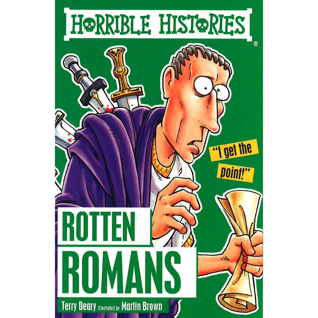 หนังสือต่างประเทศ BBW หนังสือ Horrible Histories: Rotten Romans ISBN ...