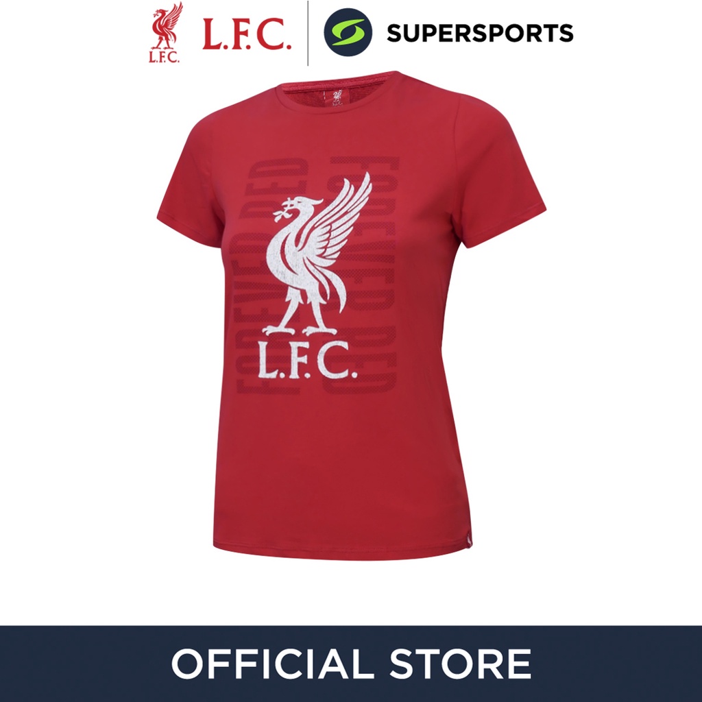 LIVERPOOL FOOTBALL CLUB Forever Red เสื้อยืดผู้หญิง | Shopee Thailand