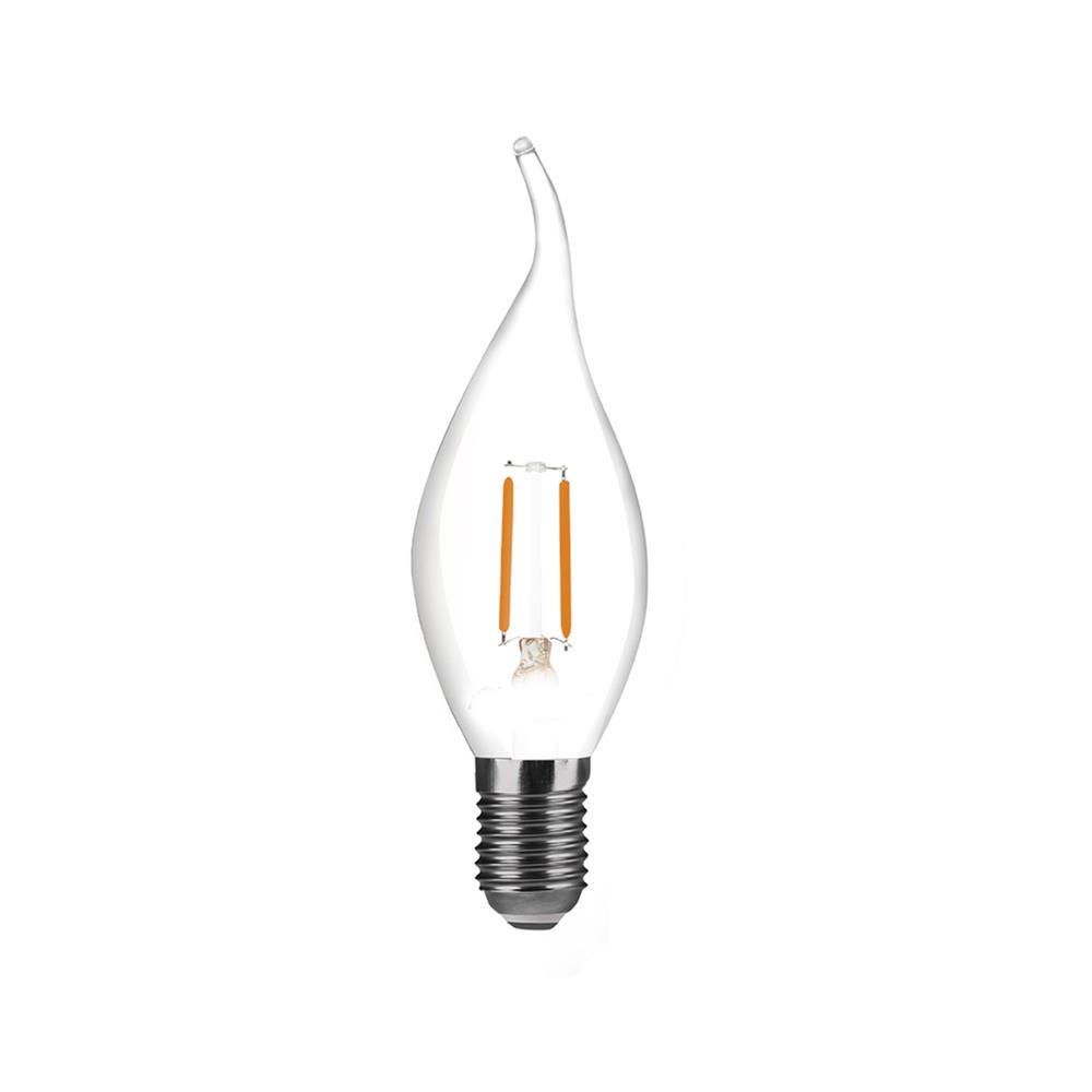 HomePro หลอด LED LINE CANDLE 2 วัตต์ WARM WHITE E14 แบรนด์ NAGAS ...