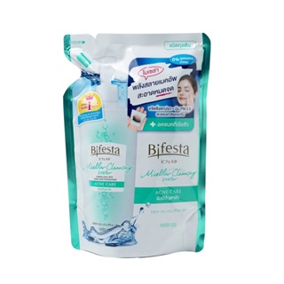 ลดเพิ่ม 8% 🔥 Bifesta Cleansing Lotion Acne Care - Refill ถุงเติม 360 mL [ Bifesta ACNE 360 mL 01431 ]