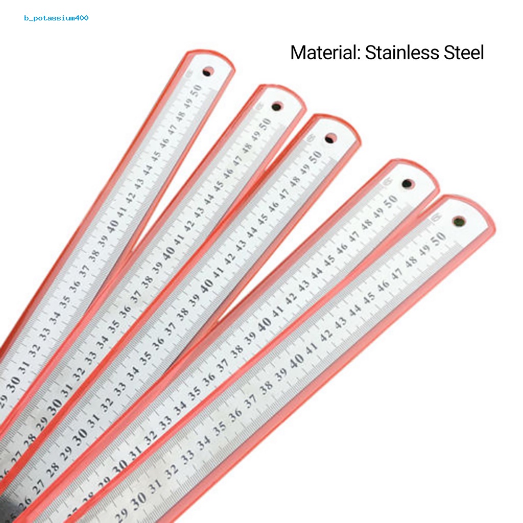pota-minimalistic-steel-ruler-stainless-steel-ruler-supplies-convenient-for-carpenter