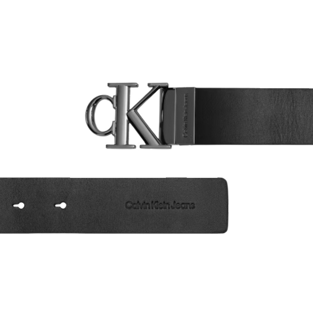 calvin-klein-เข็มขัดผู้ชายแบบใส่ได้-2-ด้าน-monogram-plaque-reversible-รุ่น-hc0769-001-สีดำ