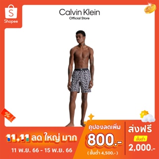 CALVIN KLEIN กางเกงว่ายน้ำผู้ชาย รุ่น KM00804 0GL - สี Multi Color