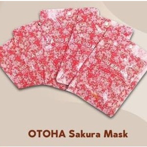 ลดเพิ่ม 8% 🔥 OTOHA อโลเฟซมาส์ก FACEMASK/sakura mask แผ่นมาส์กหน้าซากุระ