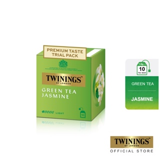 ภาพหน้าปกสินค้า[แพ็ค 10 ซอง] ทไวนิงส์ มินิ ชาเขียว จัสมิน กรีนที ชนิดซอง 1.8 กรัม แพ็ค 10 ซอง Twinings Mini Jasmine Green Tea 1.8 g. Pack 10 Tea Bags ที่เกี่ยวข้อง