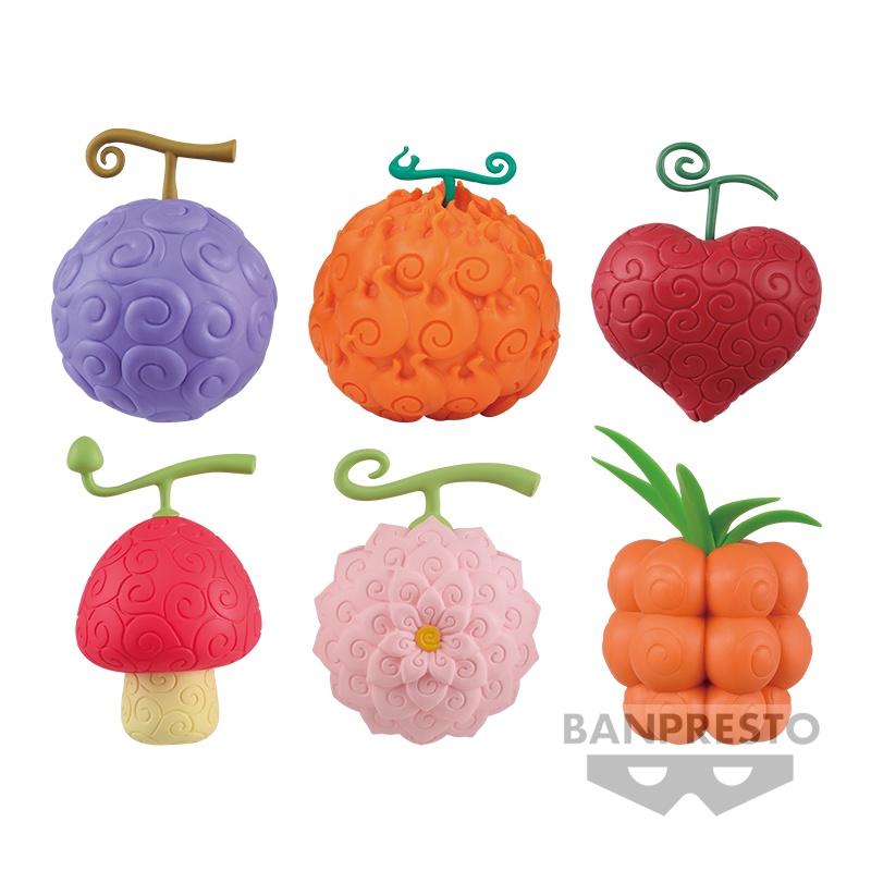 Bandai(บันได) BANPRESTO SET6ONE PIECE DEVIL FRUIT COLLECTION FIGURE