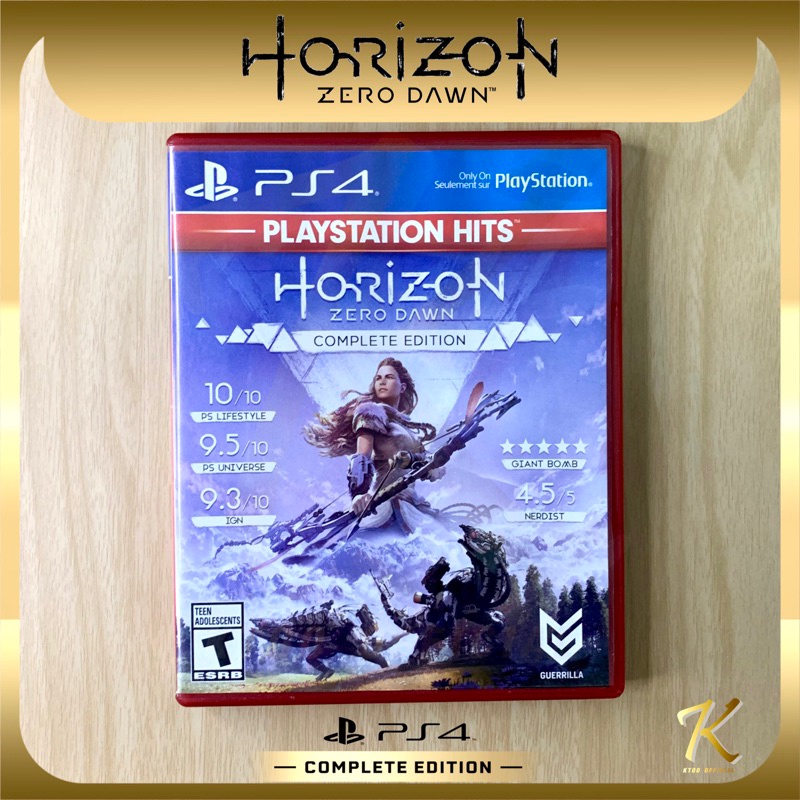 แผ่นเกมส์ PS4 Horizon Zero Dawn Complete Edition มือ2 พร้อมส่ง!!! Shopee Thailand