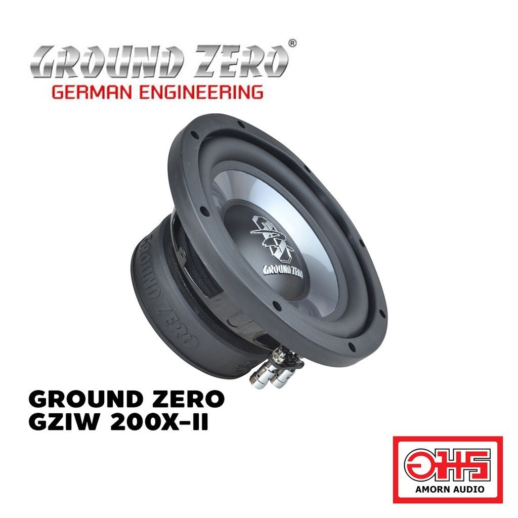 GROUND ZERO GZIW 200 / GZIW 200X-II subwoofer 20 cm / 8