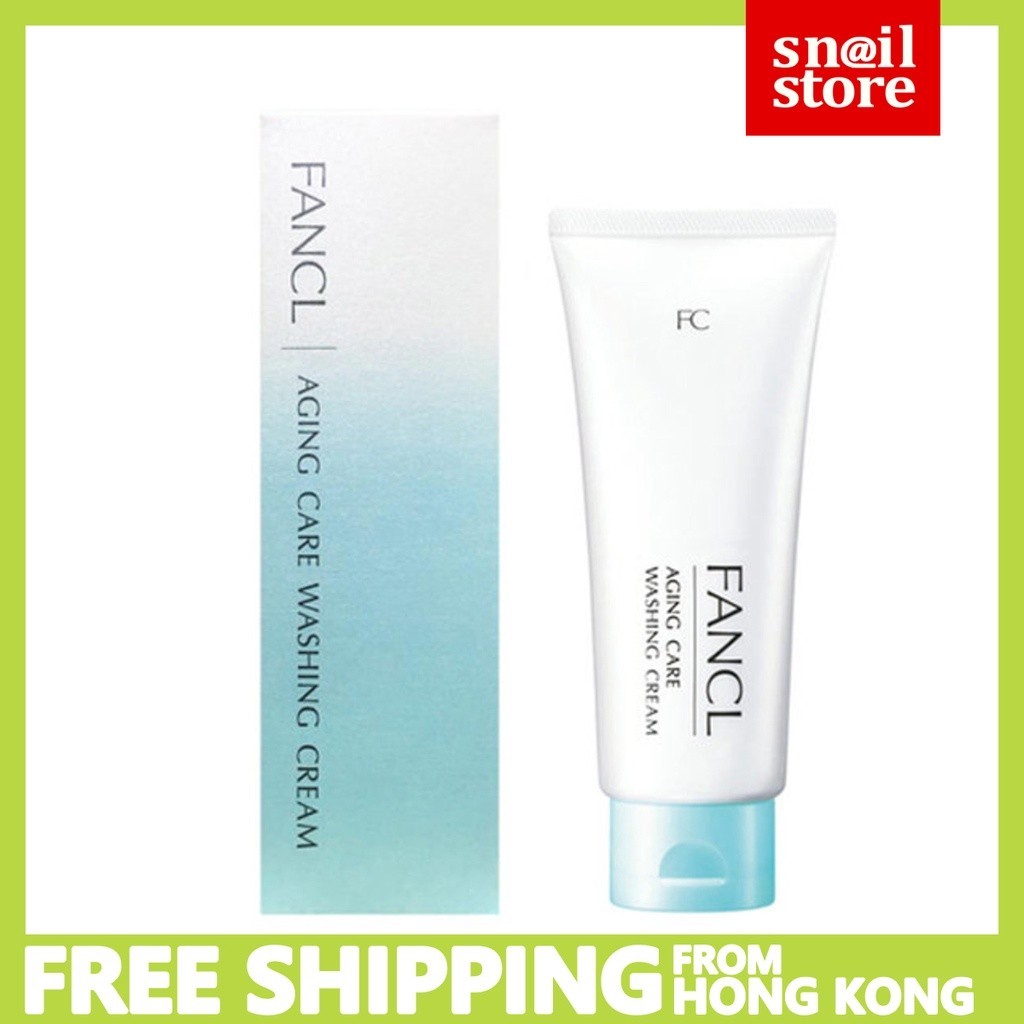 Fancl Aging care washing cream 90g (โฟมล้างหน้าเนื้อนุ่มกระจ่างใส/โฟม ...